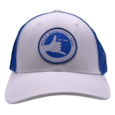 Ocean Magic Shaka Circle Patch Hat - Shop Best Selection Of Men's Hats At Oceanmagicsurf.com