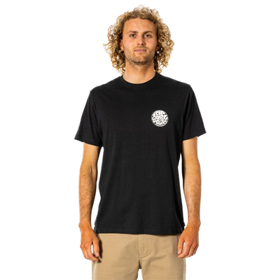Ripcurl Wettie Essential Short Sleeve T-Shirt - Best Selection Of Men's T-Shirts At Oceanmagicsurf.com