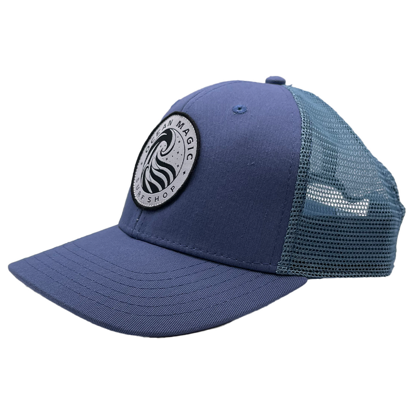 Ocean Magic Wave Logo Snapback Hat - Shop Best Selection Of Men&