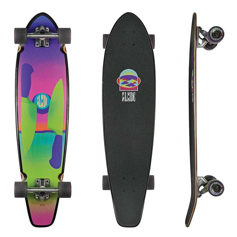 Globe Longboard All-Time Sharps on the Brain. Buy Online at OceanMagicSurf.com.