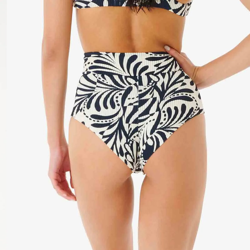 Afterglow High Waist Cheeky Bikini Bottom