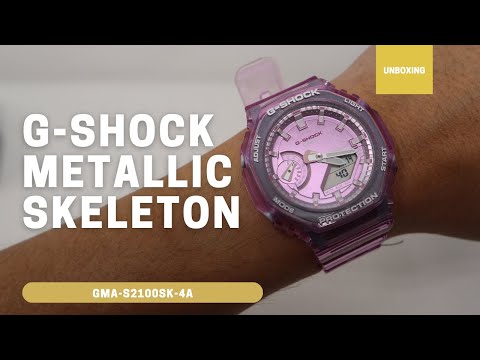 G-Shock GMAS2100SK-4A Analog/Digital Women&