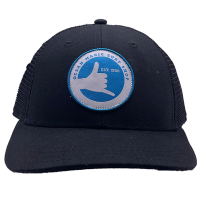 Ocean Magic Shaka Circle Patch Hat - Shop Best Selection Of Men's Hats At Oceanmagicsurf.com