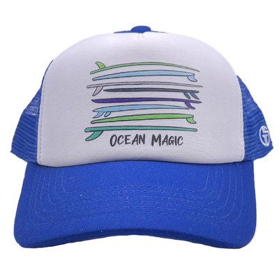 Ocean Magic Grom Trucker Hat - Shop Best Selection Of Boys Hats At Oceanmagicsurf.com