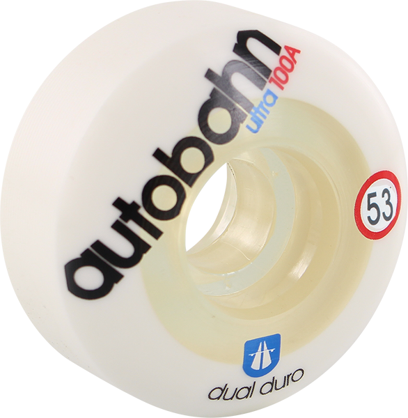 Autobahn Dual Duro Ultra Skateboard Wheels - 53mm 100a