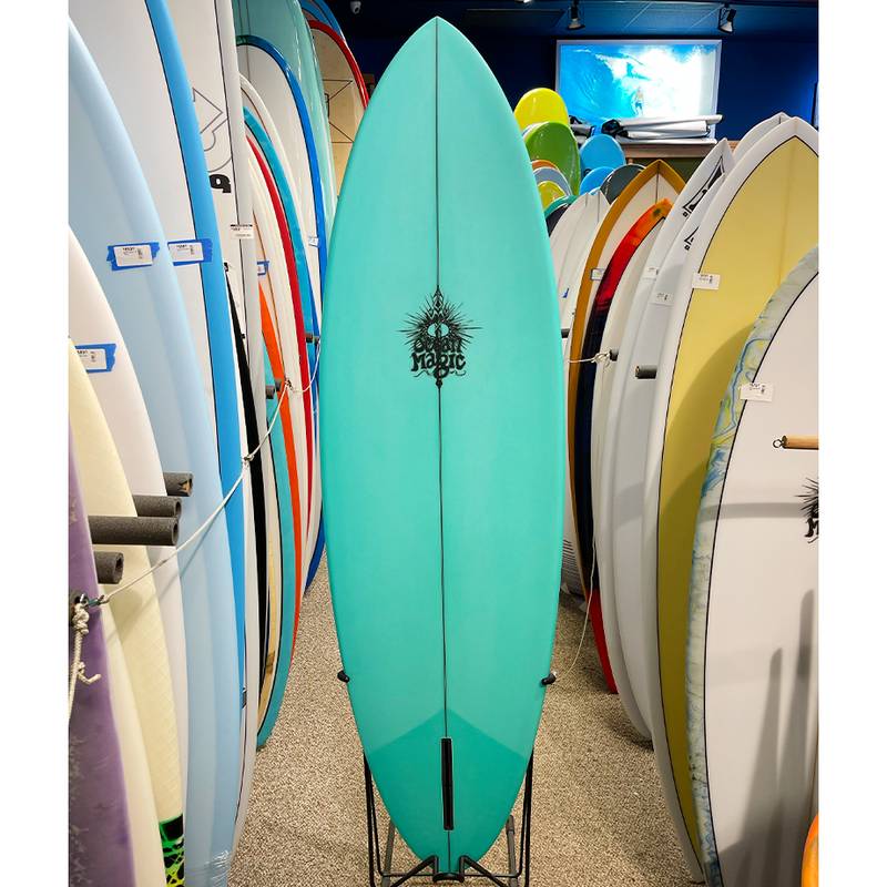 Ocean Magic Retro Single Fin Surfboard - Shop Best Selection Of Surfboards At Oceanmagicsurf.com