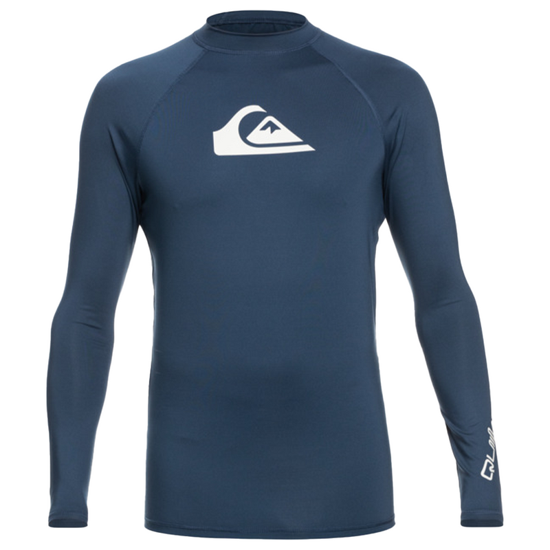 Quiksilver All Time Long Sleeve UPF 50 Rashguard - Shop Best Selection Of Boy&