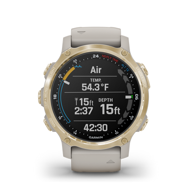 Descent™ Mk2S Smartwatch Lt Gold / Lt Sand Band - 43mm