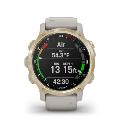 Descent™ Mk2S Smartwatch Lt Gold / Lt Sand Band - 43mm