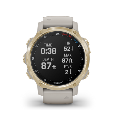 Descent™ Mk2S Smartwatch Lt Gold / Lt Sand Band - 43mm