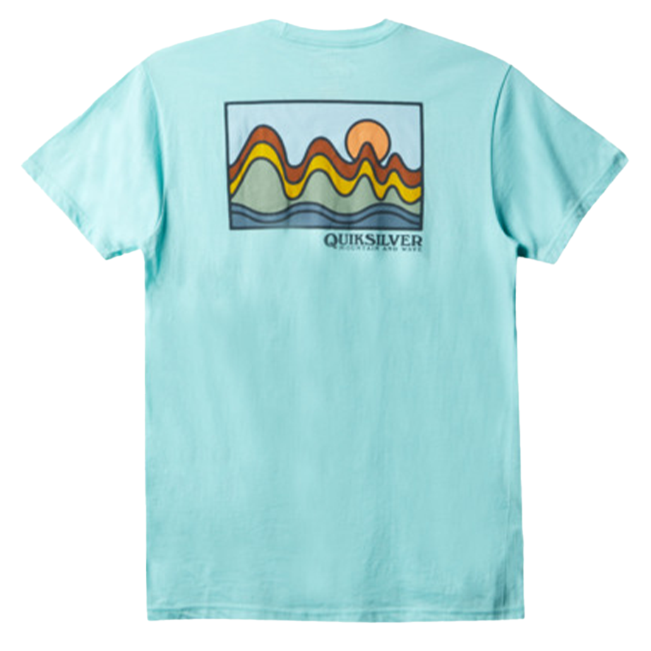 Quiksilver Into Waves Short Sleeve T-Shirt - Shop Best Selection Of Men's Tees At Oceanmagicsurf.com