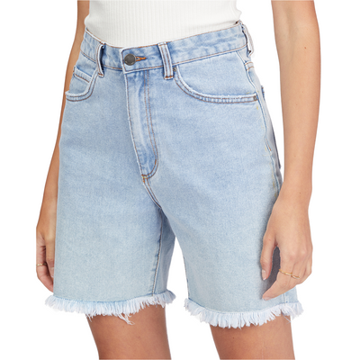 Billabong Long Time Denim Shorts - Shop Best Selection Of Women's Denim Shorts At Oceanmagicsurf.com