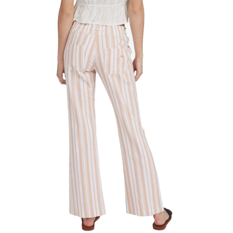 Roxy Oceanside Stripe Flared Pants - Shop Best Selection Of Women&