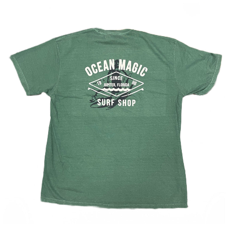 Ocean Magic T-Shirt from Ocean Magic Surf Shop, Jupiter, Florida.