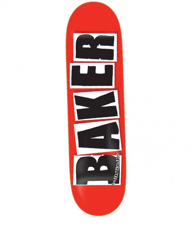 Baker Brand Logo Red 8.25