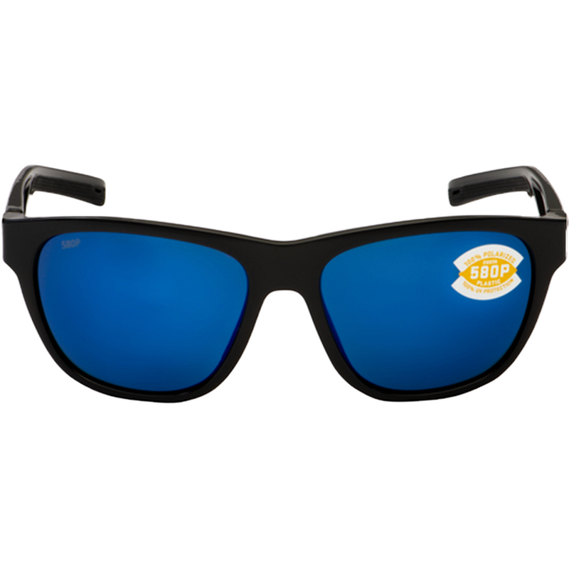 Costa Del Mar Bayside Shiny Black/Blue 580P Polarized Sunglasses - Shop Best Selection Of Men&