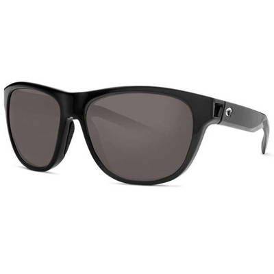 Costa Del Mar Mag Bay Black/Grey 580P Polarized Sunglasses - Shop Best Selection Of Men's Sunglasses At Oceanmagicsurf.com