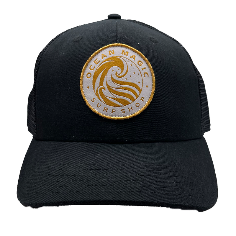 Ocean Magic Wave Logo Snapback Hat - Shop Best Selection Of Men&