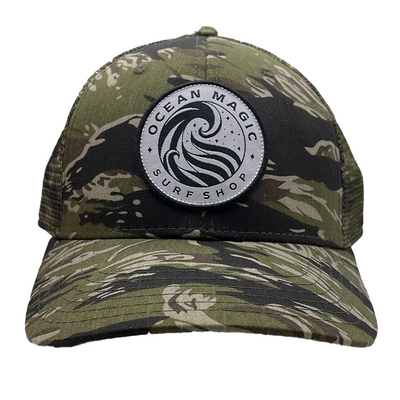 Ocean Magic Wave Logo Snapback Hat - Shop Best Selection Of Men's And Women's Hats At Oceanmagicsurf.com
