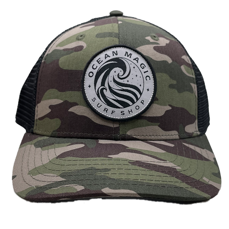 Ocean Magic Wave Logo Snapback Hat - Shop Best Selection Of Men&