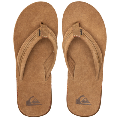 Quiksilver Carver Leather Sandal - Shop Best Selection Of Men's Sandals At Oceanmagicsurf.com