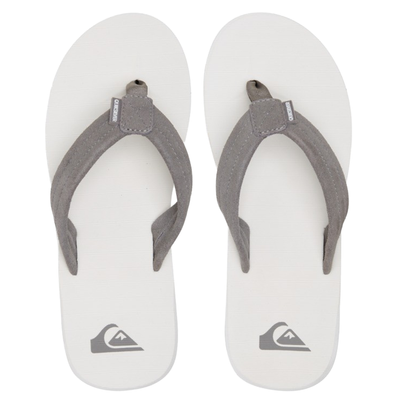 Quicksilver Carver Suede Leather Sandals - Best Selection Of Men's Sandals At Oceanmagicsurf.com  Edit alt text