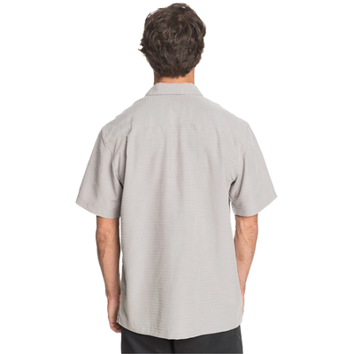 Quicksilver Waterman Centinela Short Sleeve Button Down - Best Selection Of Men's Button Downs At Oceanmagicsurf.com