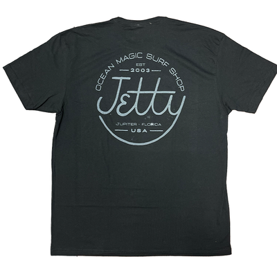 Ocean Magic Wave Round Short Sleeve T-Shirt - Shop Best Selection Of Men's T-Shirts At Oceanmagicsurf.com