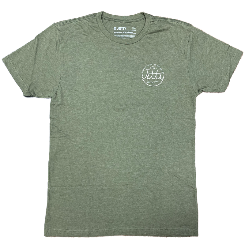 Ocean Magic Wave Round Short Sleeve T-Shirt - Shop Best Selection Of Men&