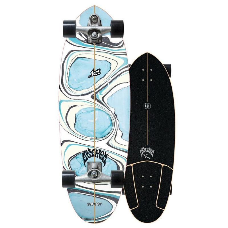 ...Lost Carver C7 32 Quiver Killer Skateboard Complete