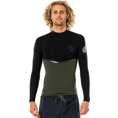 Rip Curl E-Bomb Long Sleeve Wetsuit Top - Shop Best Selection Of Wetsuit Tops At Oceanmagicsurf.com