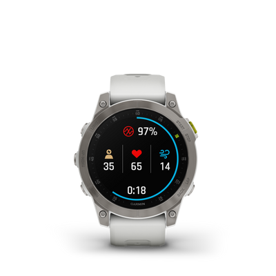 epix™ (Gen 2) Sapphire - White Titanium Smartwatch