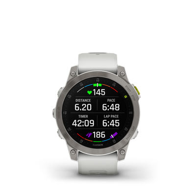 epix™ (Gen 2) Sapphire - White Titanium Smartwatch