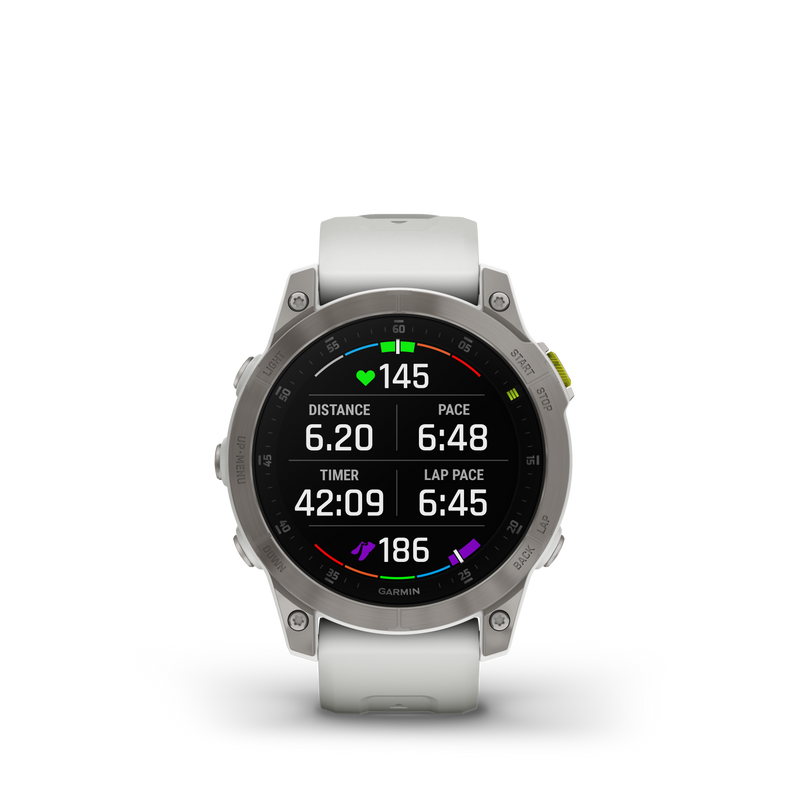 epix™ (Gen 2) Sapphire - White Titanium Smartwatch