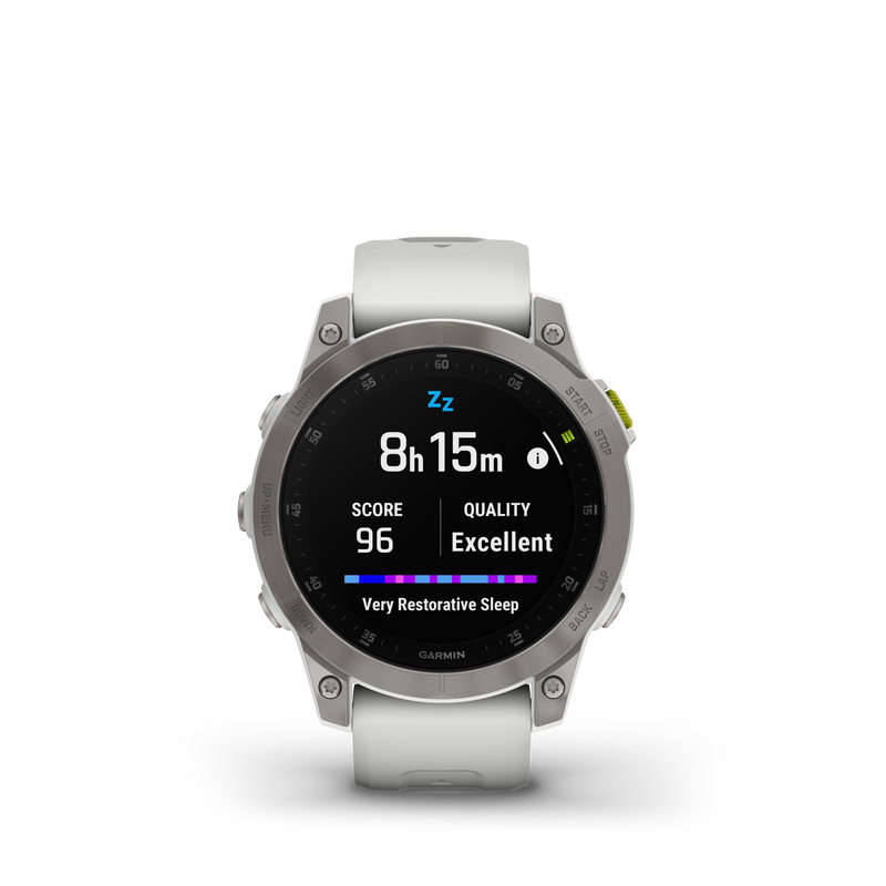 epix™ (Gen 2) Sapphire - White Titanium Smartwatch