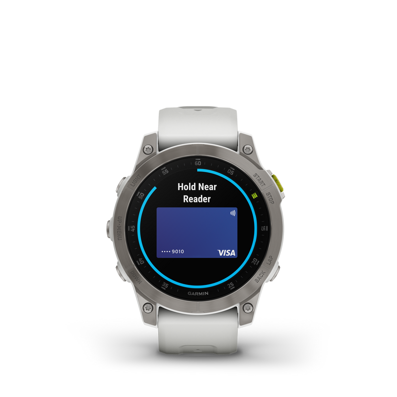 epix™ (Gen 2) Sapphire - White Titanium Smartwatch