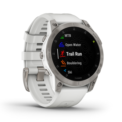 epix™ (Gen 2) Sapphire - White Titanium Smartwatch