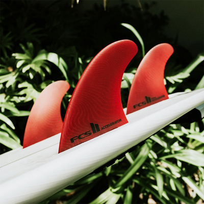 FCS II Accelerator Neo Glass Eco Blend Surfboard Fins - Best Surfboard Fins Selection At Oceanmagicsurf.com