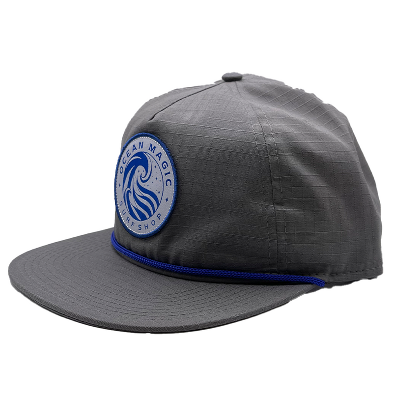 Ocean Magic Wave Logo Rope Hat - Shop Best Selection Of Hat&