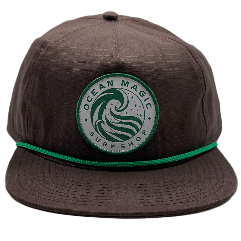 Ocean Magic Wave Logo Rope Hat - Shop Best Selection Of Hat&