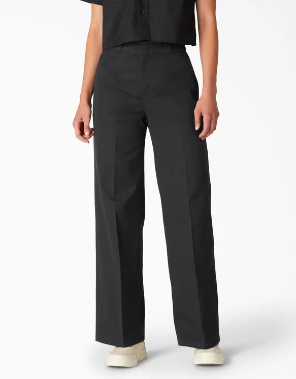 Twill Wide Legged Pants