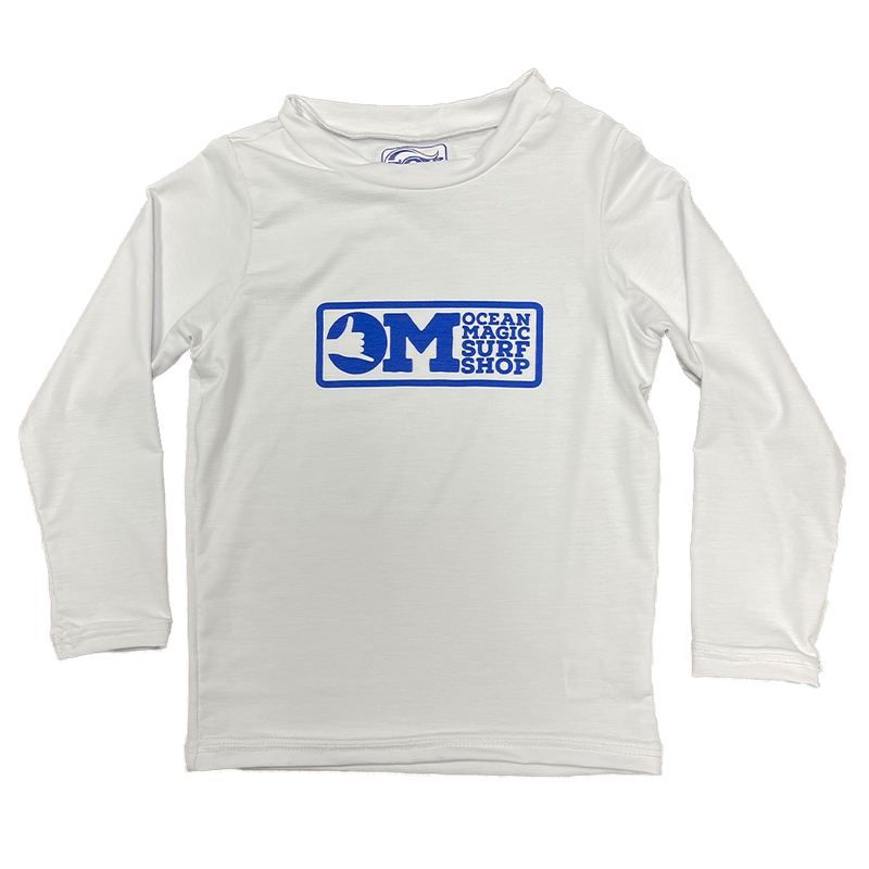 Ocean Magic Youth 5 Flex Lycra Long Sleeve T-Shirt - Best Selection Of Boys Rashguards At Oceanmagicsurf.com