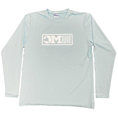 Ocean Magic 5-Flex Lycra Long Sleeve T-Shirt - Shop Best Selection Of Men's Rashguards At Oceanmagicsurf.com