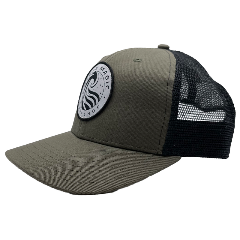 Ocean Magic Wave Logo Snapback Hat - Shop Best Selection Of Men&