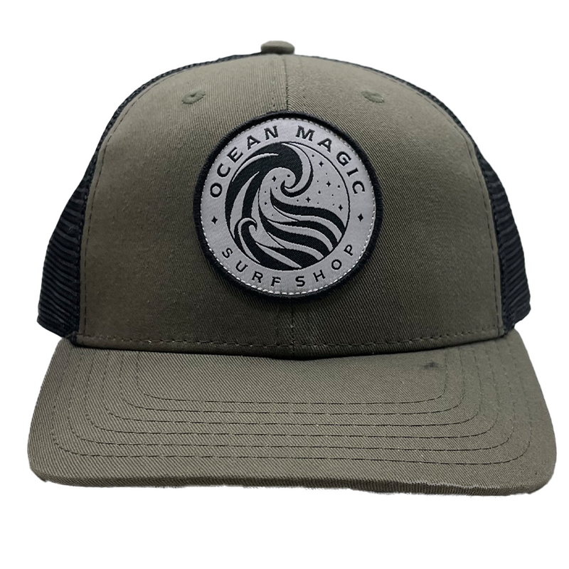 Ocean Magic Wave Logo Snapback Hat - Shop Best Selection Of Men&