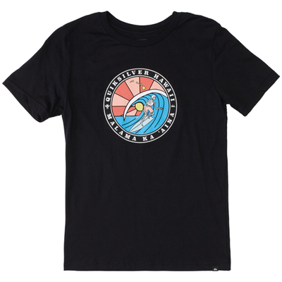 Quicksilver Skeleton Short Sleeve T-Shirt - Shop Best Selection Of Boys Tees At Oceanmagicsurf.com
