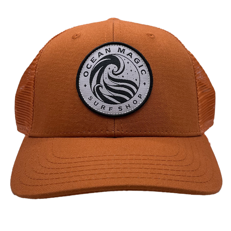 Ocean Magic Wave Logo Snapback Hat - Shop Best Selection Of Men&