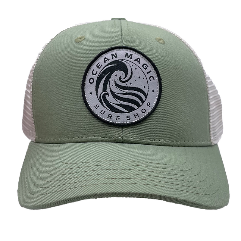 Ocean Magic Wave Logo Snapback Hat - Shop Best Selection Of Men&